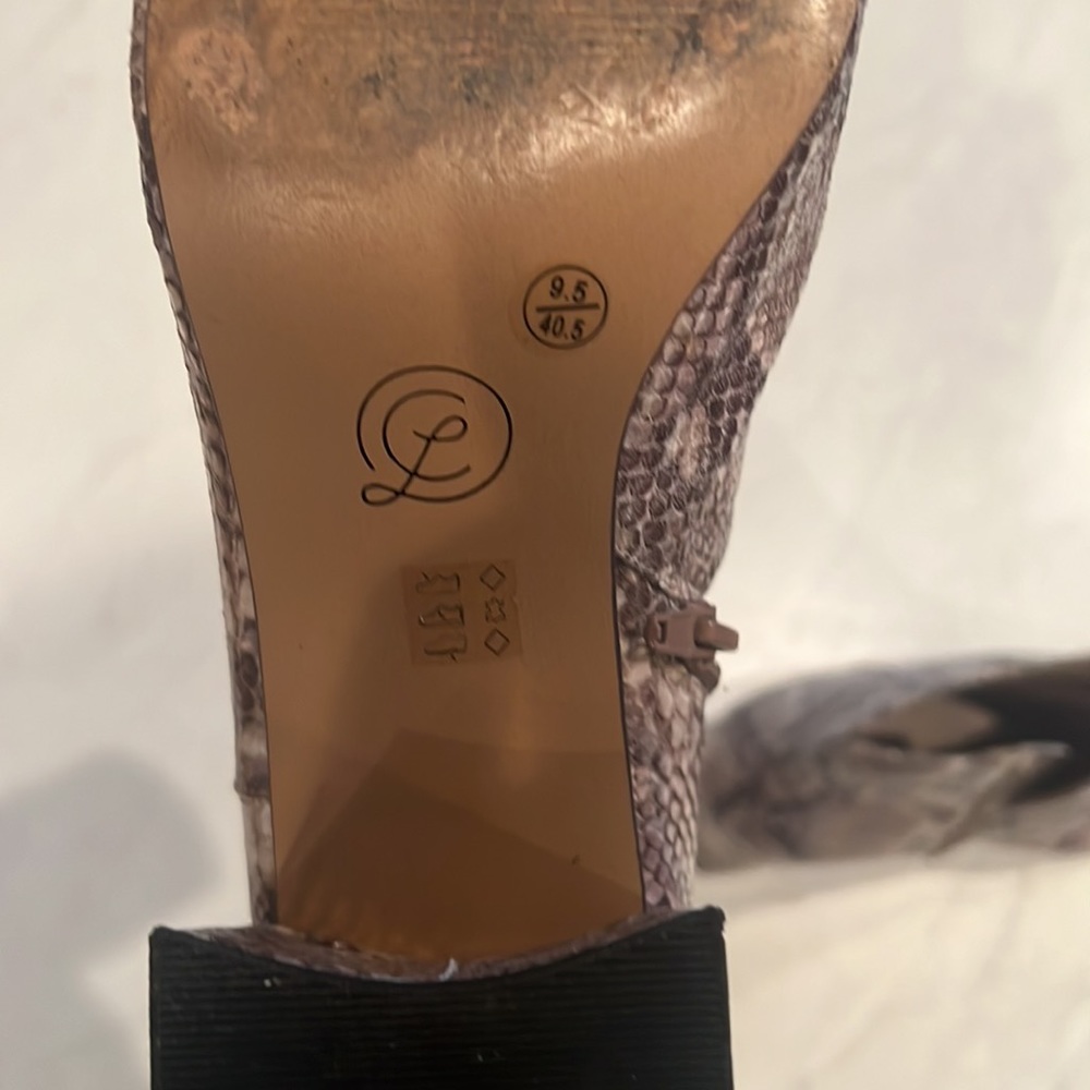 Python Print Ankle Boots. Worn Once:) - image 6